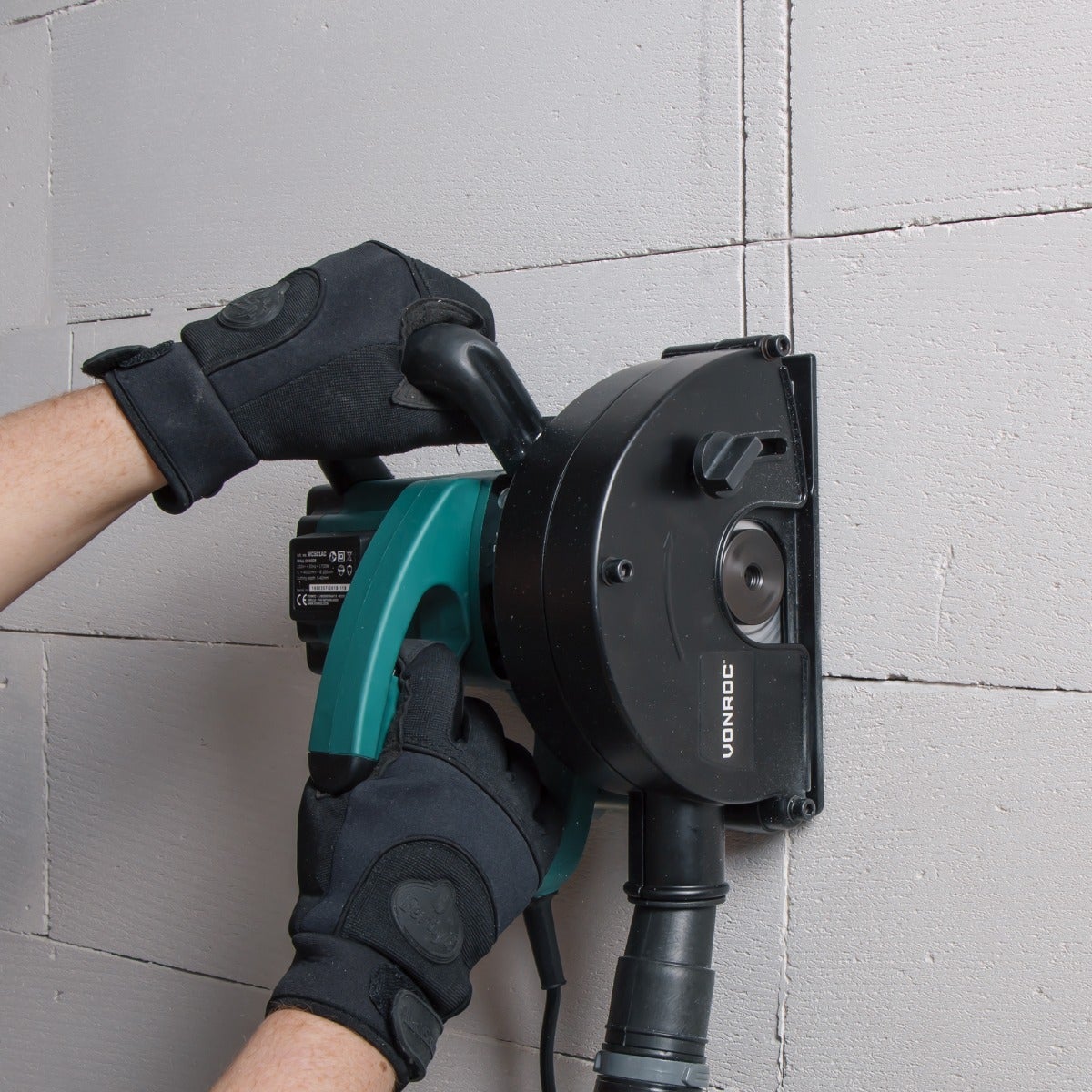 Fraiseuse murale VONROC 150mm 1700W. 2 disques diamants inclus - 4