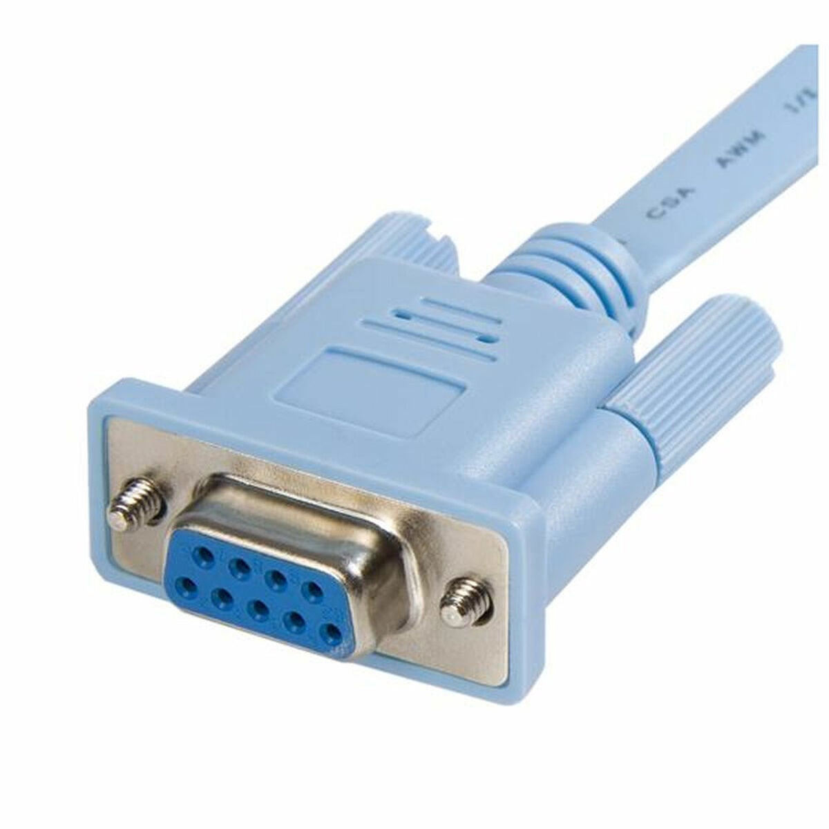 Kabel zarządzania StarTech.com RJ45 na DB9 do routerów Cisco niebieski 1,8m