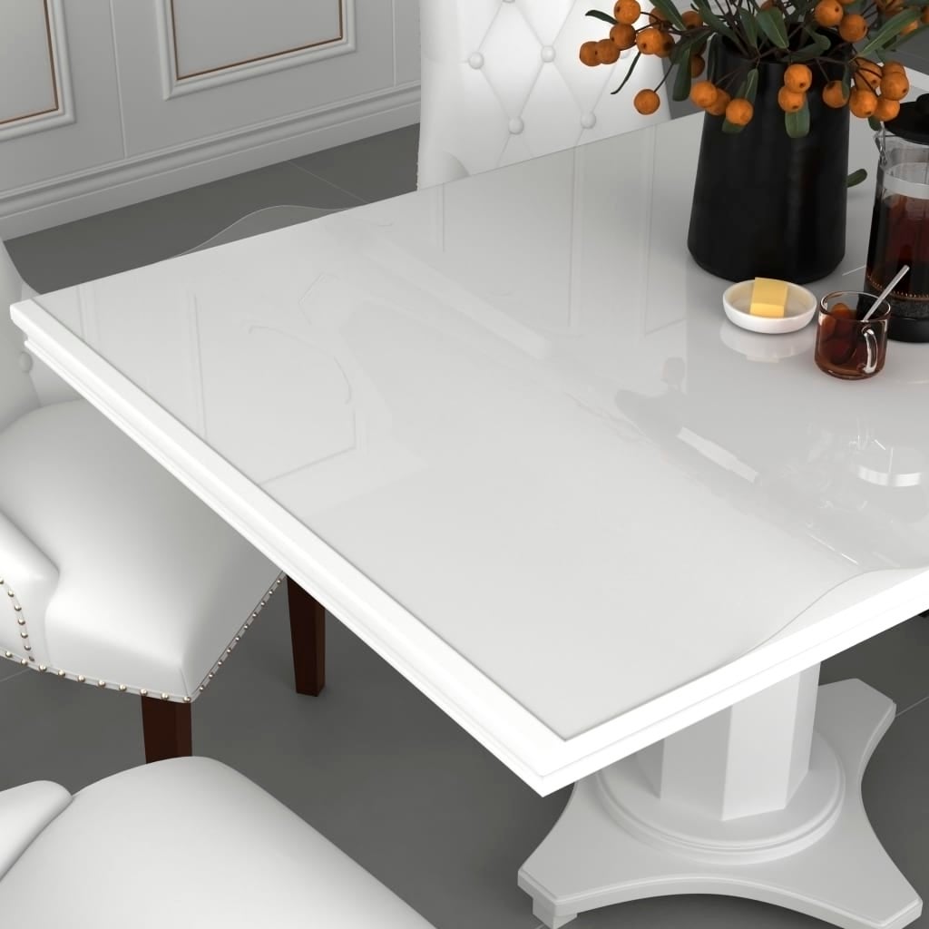 Maison exclusive - protector de mesa pvc transparente 180x90 cm 2 mm