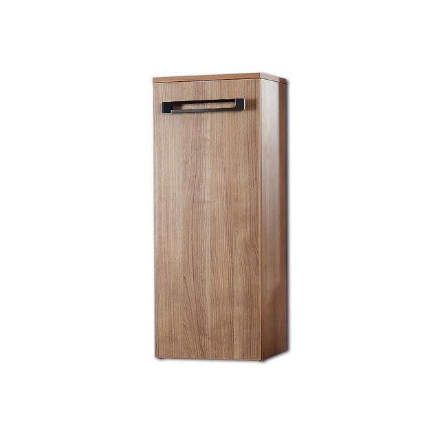 Ondée - Demi colonne à suspendre 35.5 x 90 x 30 cm une porte finition bois miel - LENCA AYOR