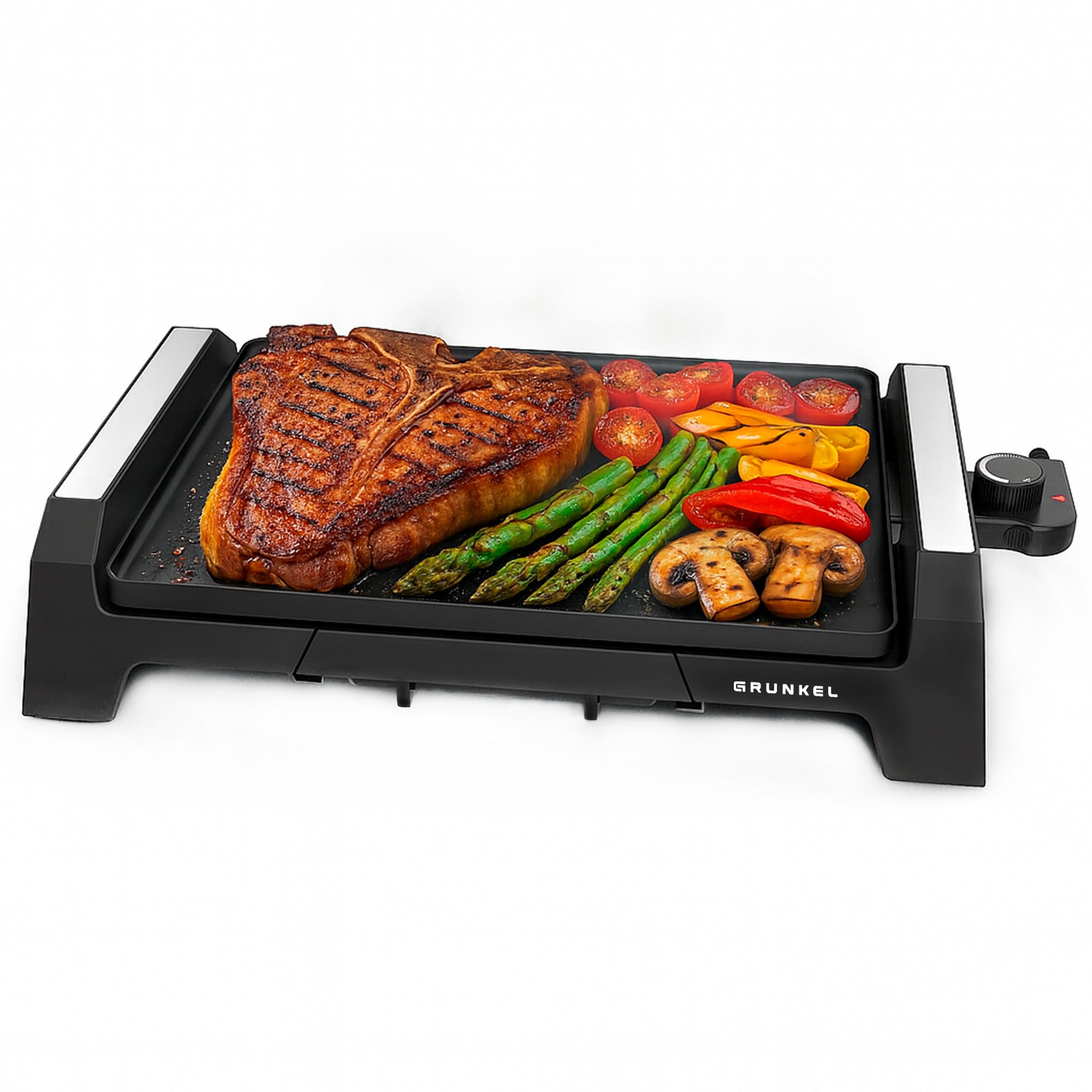 Grunkel Plancha De Asar Eléctrica Bk-P36 Con 2000W , Leroy Merlin