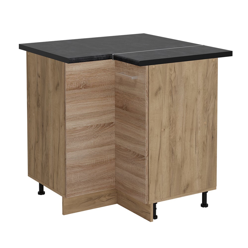 Vicco Szafka narożna R-Line, Sonoma, 75.6 cm , BP Antracyt