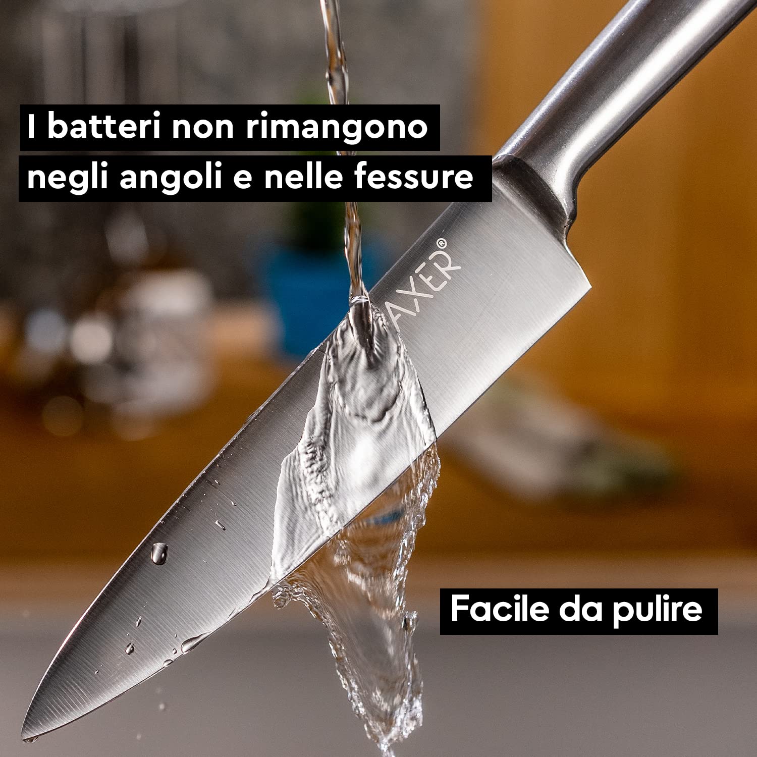 Coltelli da cucina Morden in acciaio inox 7 pezzi Set di coltelli da cucina con