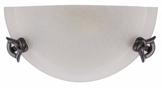 Kinkiet półplafon Eva patyna-szary 1xE27x20W wym: 15 x 30 x 30 cm szkło IP20 Candellux