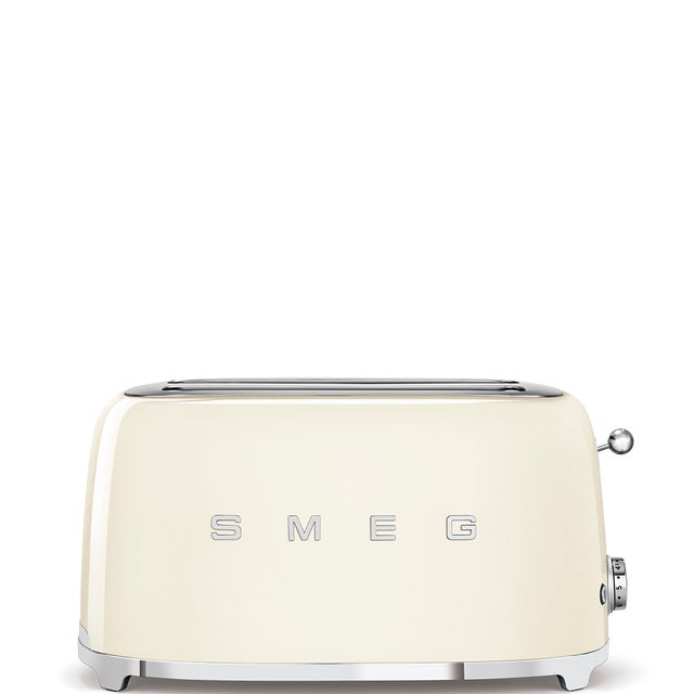 Grille-pain vintage 4 tranches crème TSF02CREU Smeg