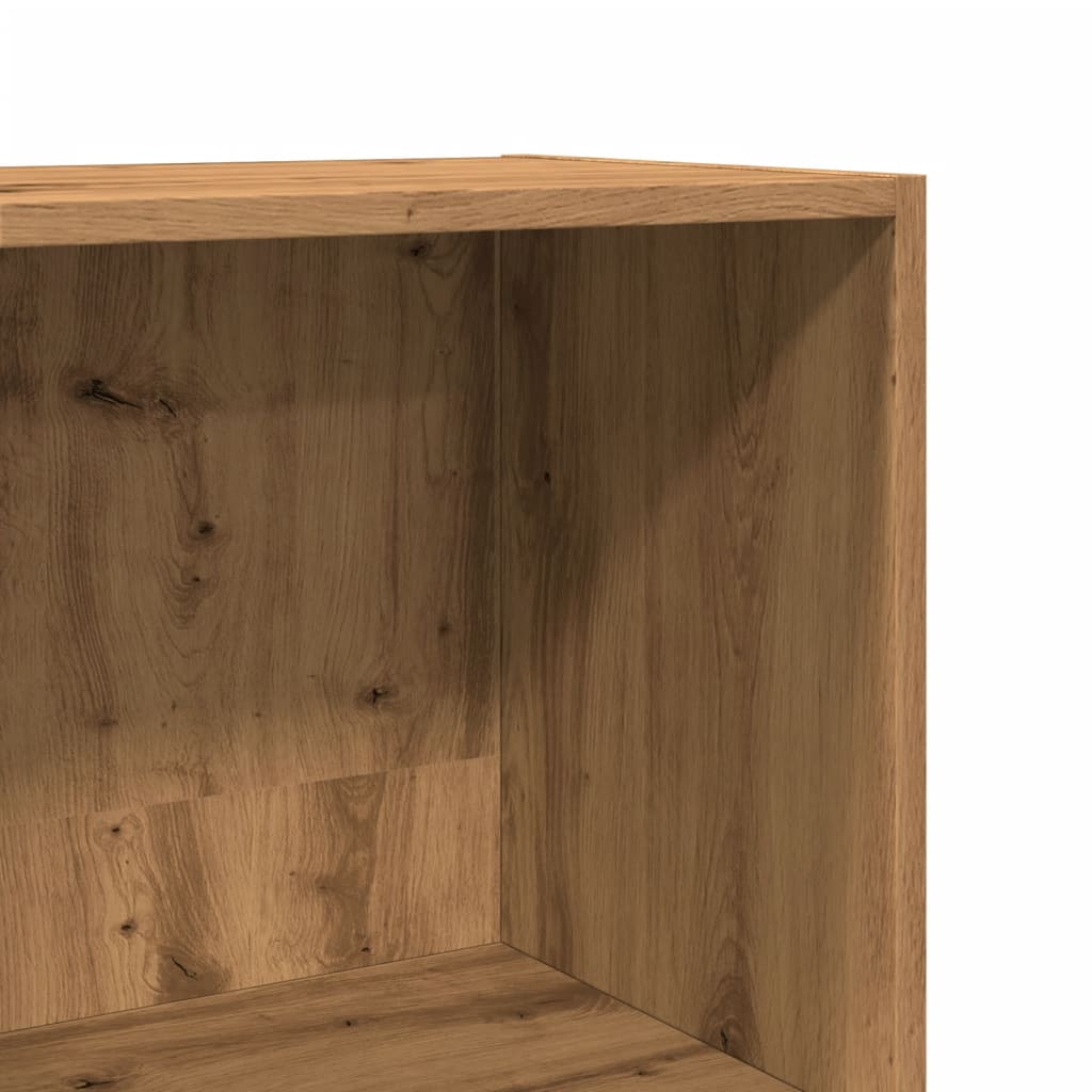 Bibliothèque pour Séjour en Bois Marron H. 30 x l. 40 x P. 30 cm - 7