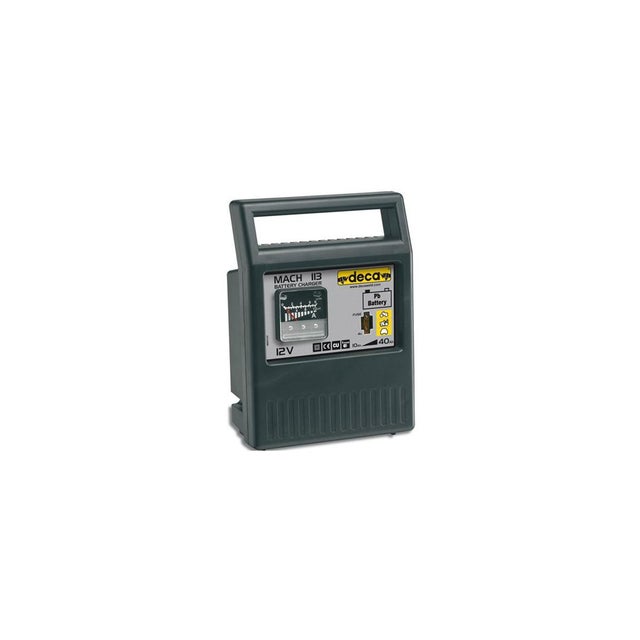 Deca MACH 113 Chargeur de batterie pour véhicules Noir