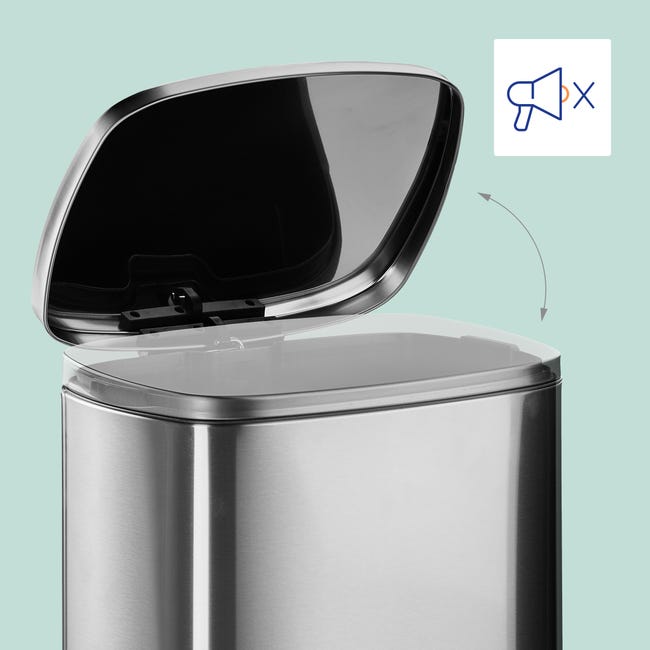 Cierre Lento Basurera Para Cocina Cierre Suave Bote De Basura En