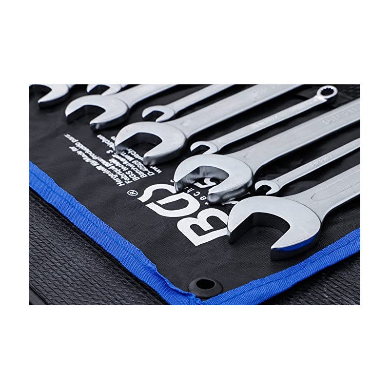 JEU DE 12 CLES MIXTES OEIL PLATES COTES POUCES US ANGLAISES DE 1/4 à 15/16 - 5