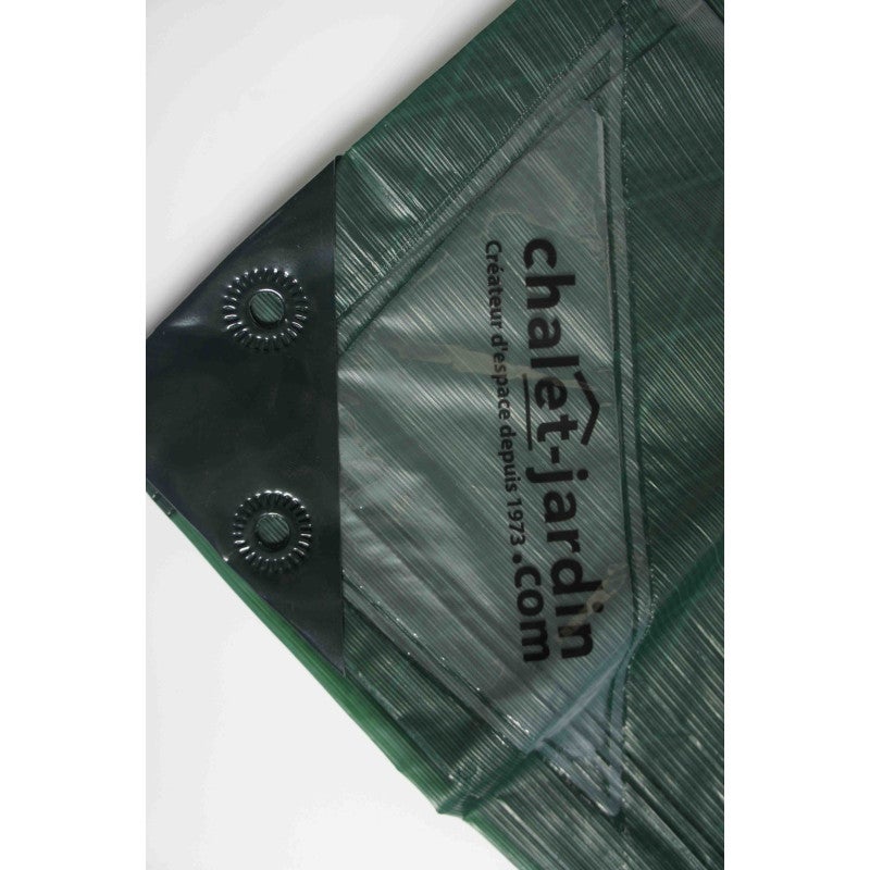 Bâche de protection ultra résistante 1,5x6 m - Vert - 3