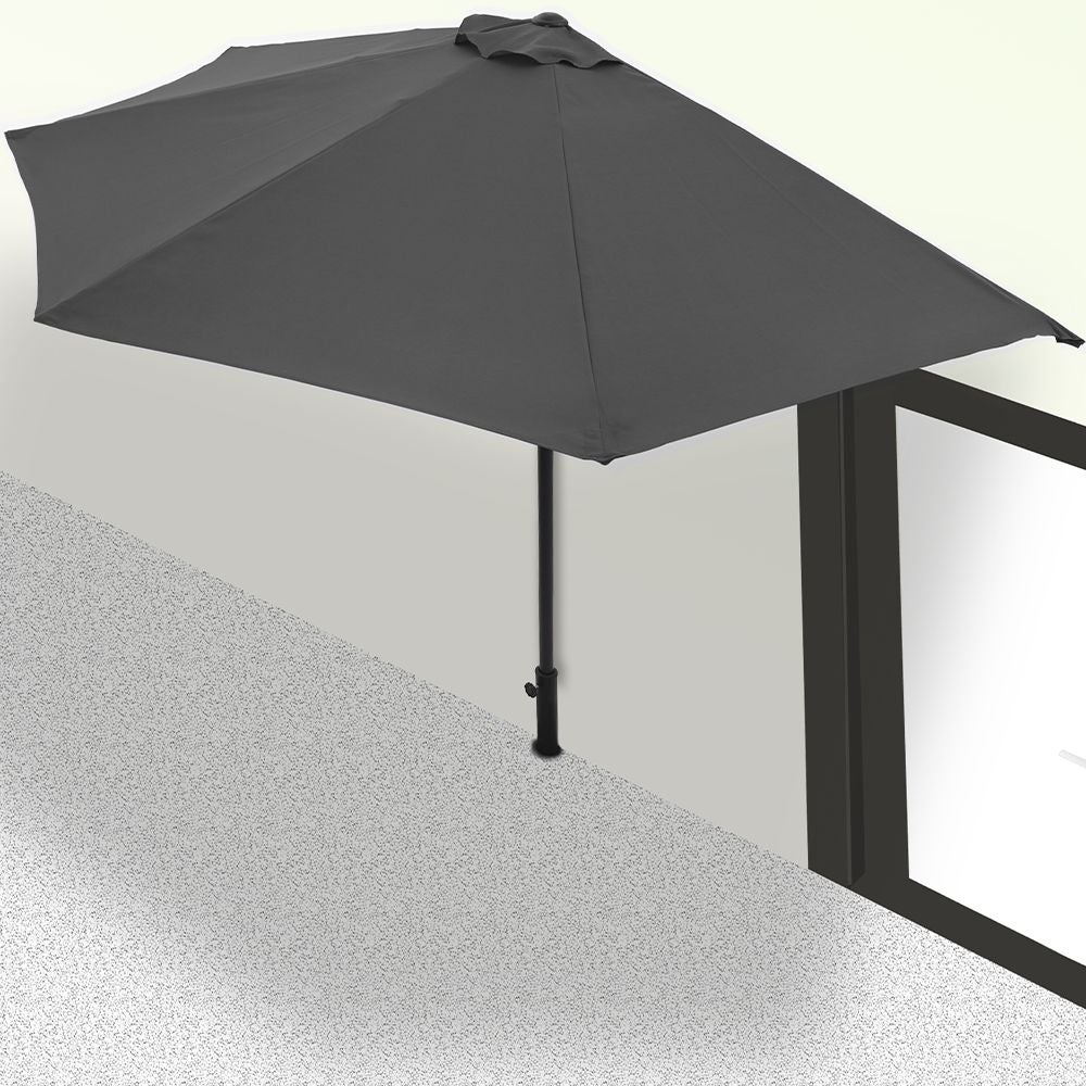 KINGSLEEVE Demi-parasol diamètre 270 cm - 4