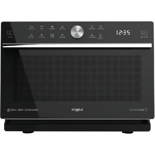 Whirlpool Microondas Combinado De Superficie Plana Mwsc 933 Sb 33 L 900 W Plata Negro , Leroy Merlin