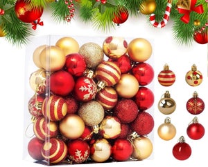 Deco Noel Rouge Et Or Sapin Au Meilleur Prix | Leroy Merlin