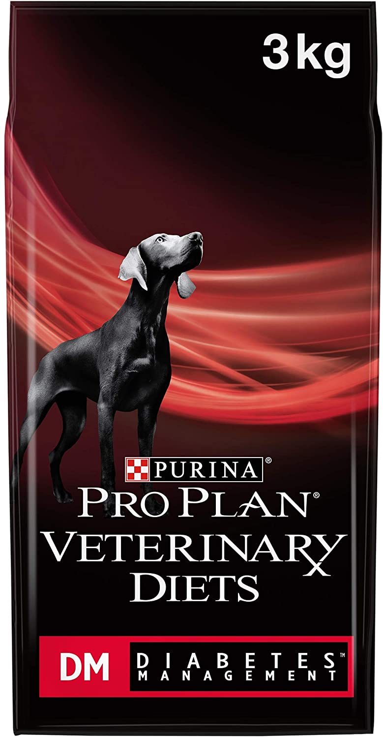 Purina Veterinary Diets PRO PLAN CANINE DM Diabetes Management – 3 Kg, Diätfutter Für Hunde
