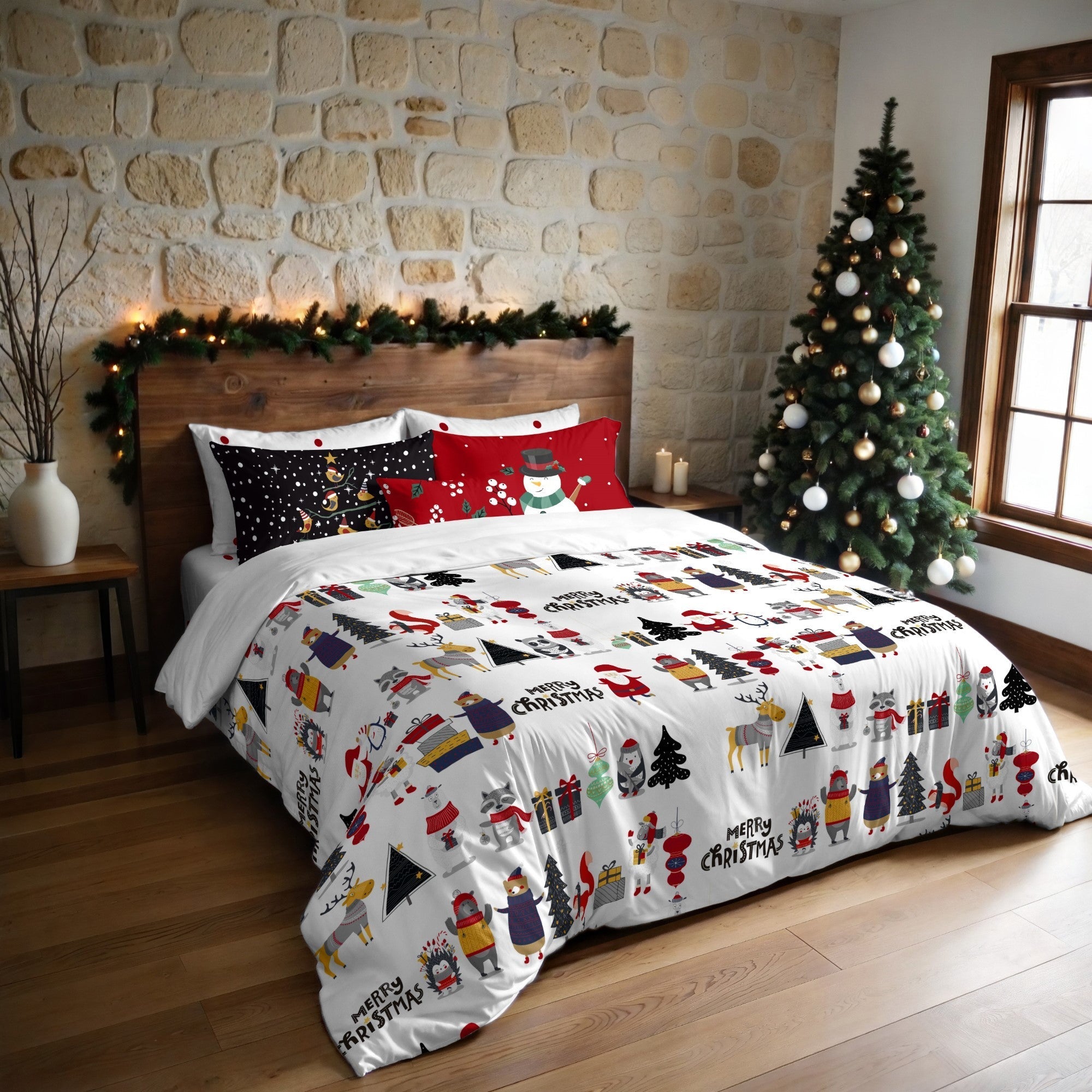 Housse de couette avec boutons-pression Laponia 17 140x200 cm - 5