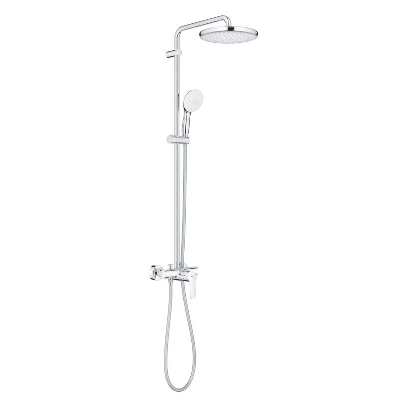 Sistem de dus Grohe 26673001, Tempesta 250, tip incastrare aparent, pentru dus, tip comanda monocomanda, crom