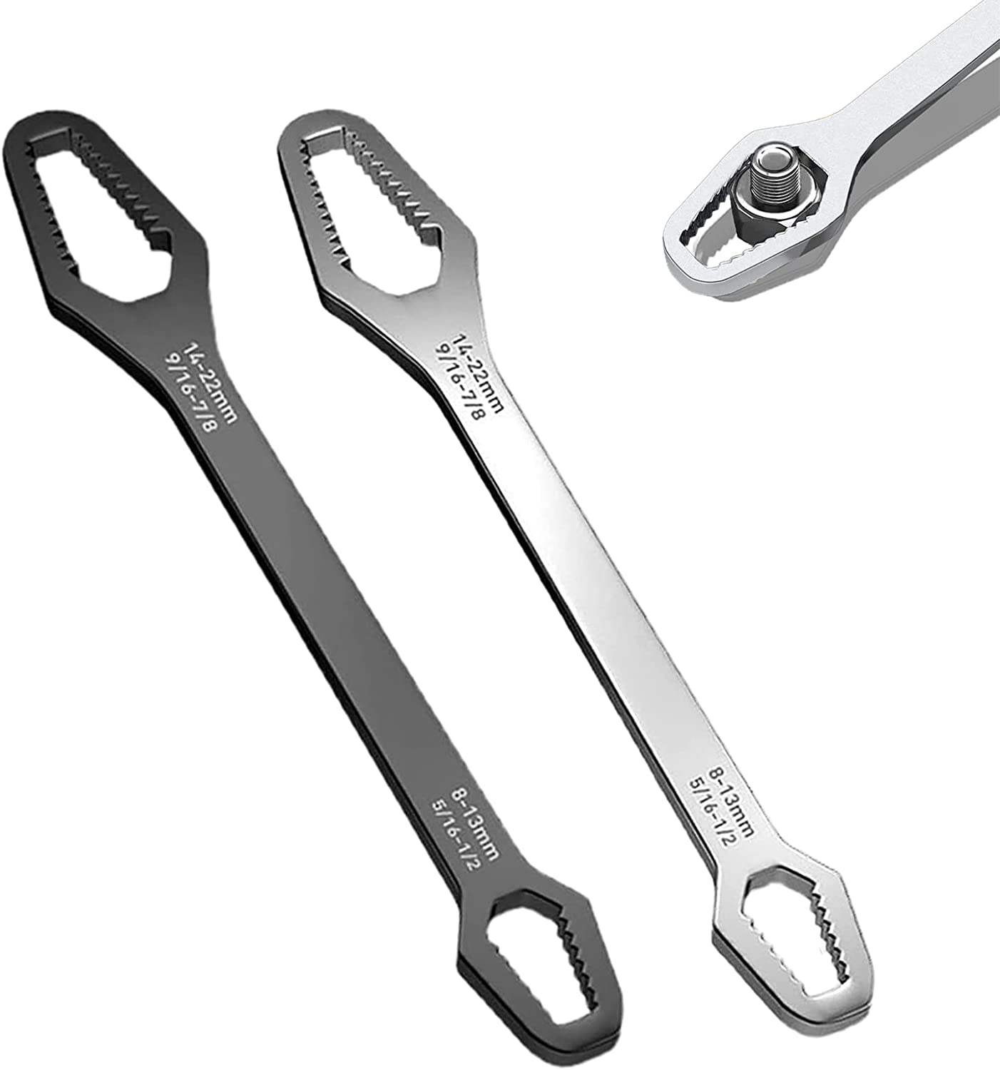 Clé Torx Universelle Double Tête - Auto-serrante - De 8 à 22 Mm - Acier Chrome Vanadium - NEUVE