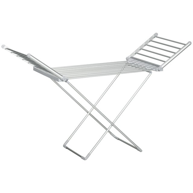 Étendoir pliable chauffant 45-55°C 144x53x96 cm