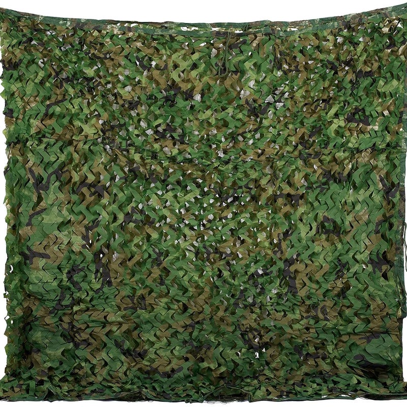 Siatka maskująca, zewnętrzna siatka przeciwsłoneczna, siatka chroniąca przed słońcem, 2*4m, kolor kamuflażu dżungli