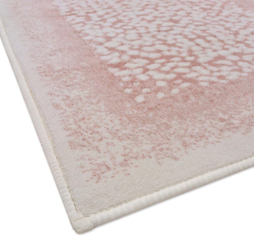 Tapete De Banho 60x100 Cm Vintage Sala Tapete De Cabeceira Macio Algodão Absorvente Antiderrapante Rosa - 4