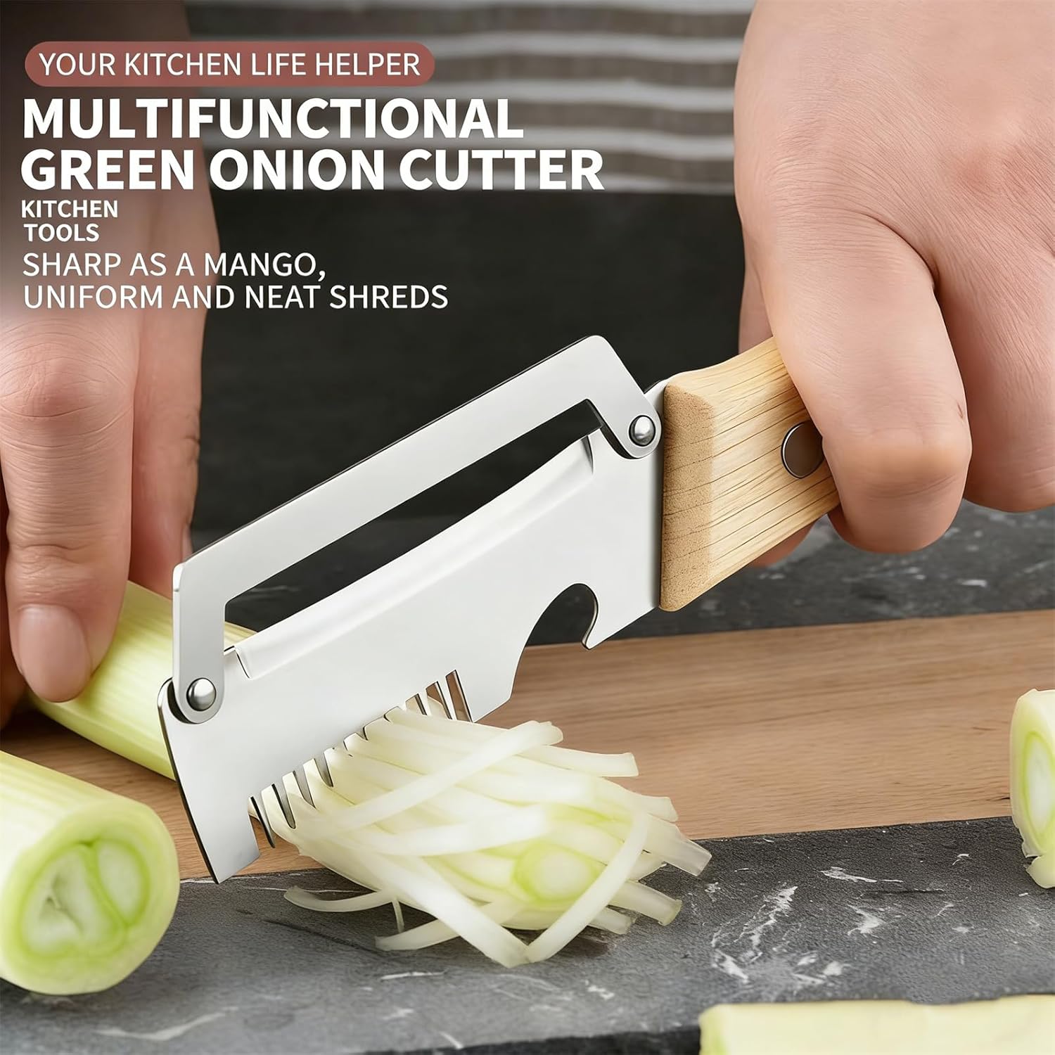 Éplucheur Multifonction En Acier Inoxydable, Set D’Éplucheur De Pomme De Terre Avec Ouvre-Bouteilles Et Couteau Pour Ciboulettes, Ustensile De Cuisin - 2