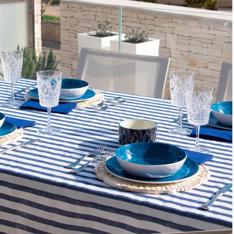 Servilletas De Tela Para Cóctel. Color Azul Petróleo - Comprar Online