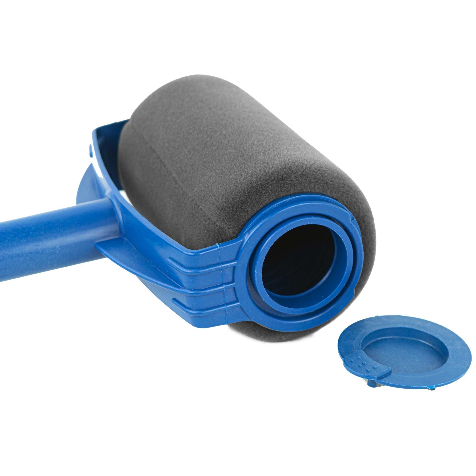 Rouleau à peinture anti-goutte avec réservoir rechargeable et poignée extensible - 5