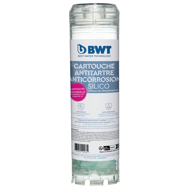 Cartouche Antitartre Anticorrosion Silico - Cartouche Filtre à Eau Bwt