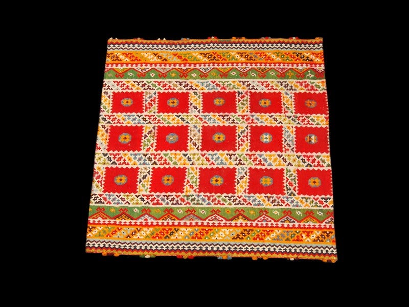 Oryginalny, ręcznie robiony kilim - 443x307 cm (GalleriaFarah1970)