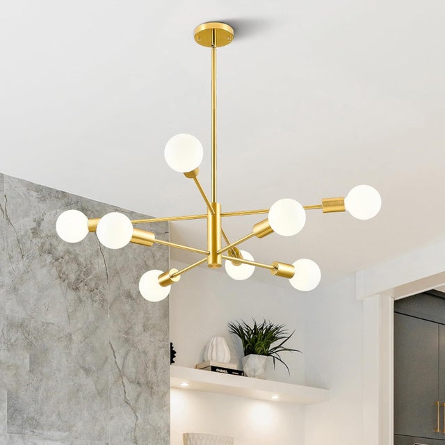 American Vintage Suspension, Lampe À Suspension En Verre Transparent