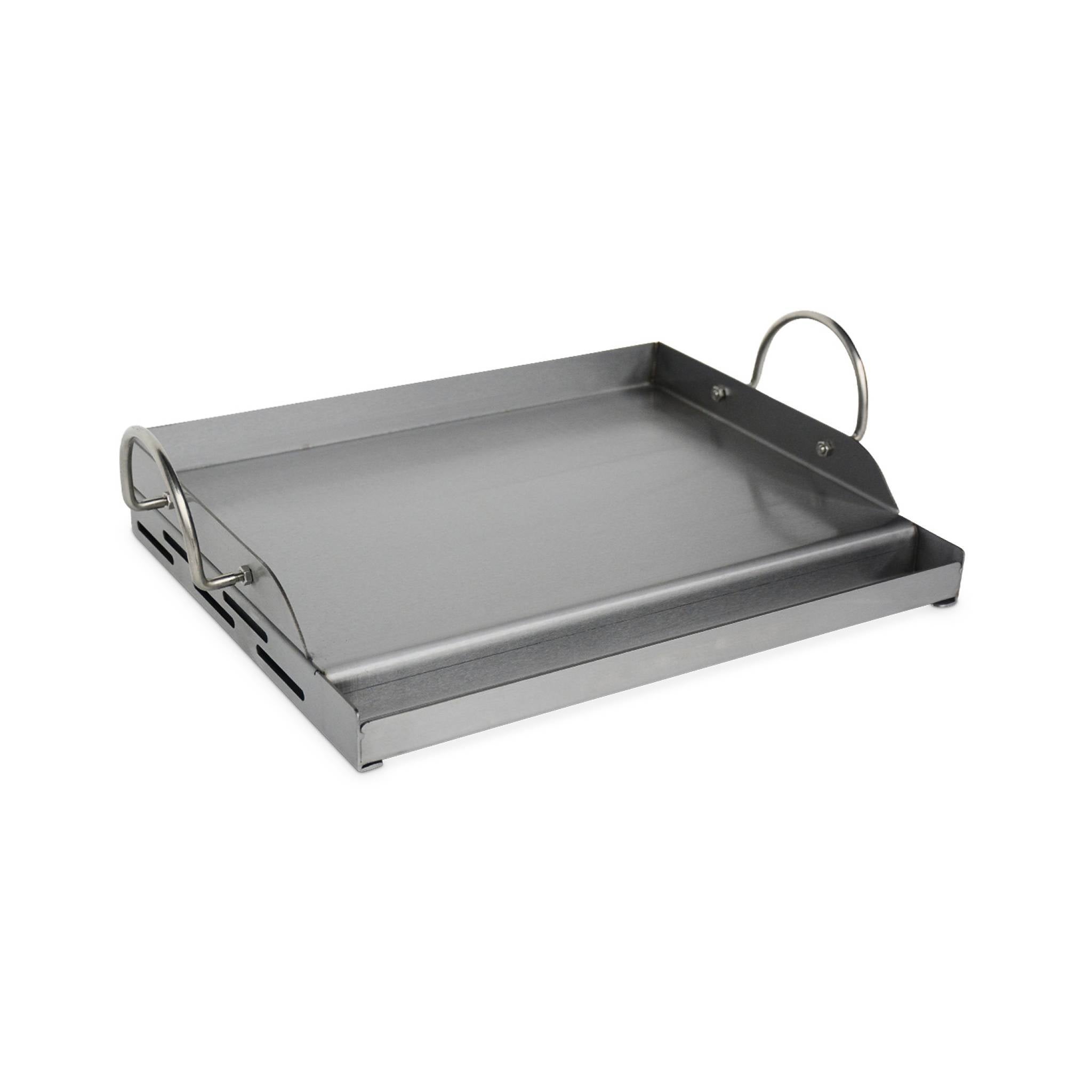 Piastra In Ghisa Reversibile 41,5x23,5cm Per Barbecue Burnhard Fred, Rösle Artiso G2 – Lato Liscio E Coste, Facile Da Pulire