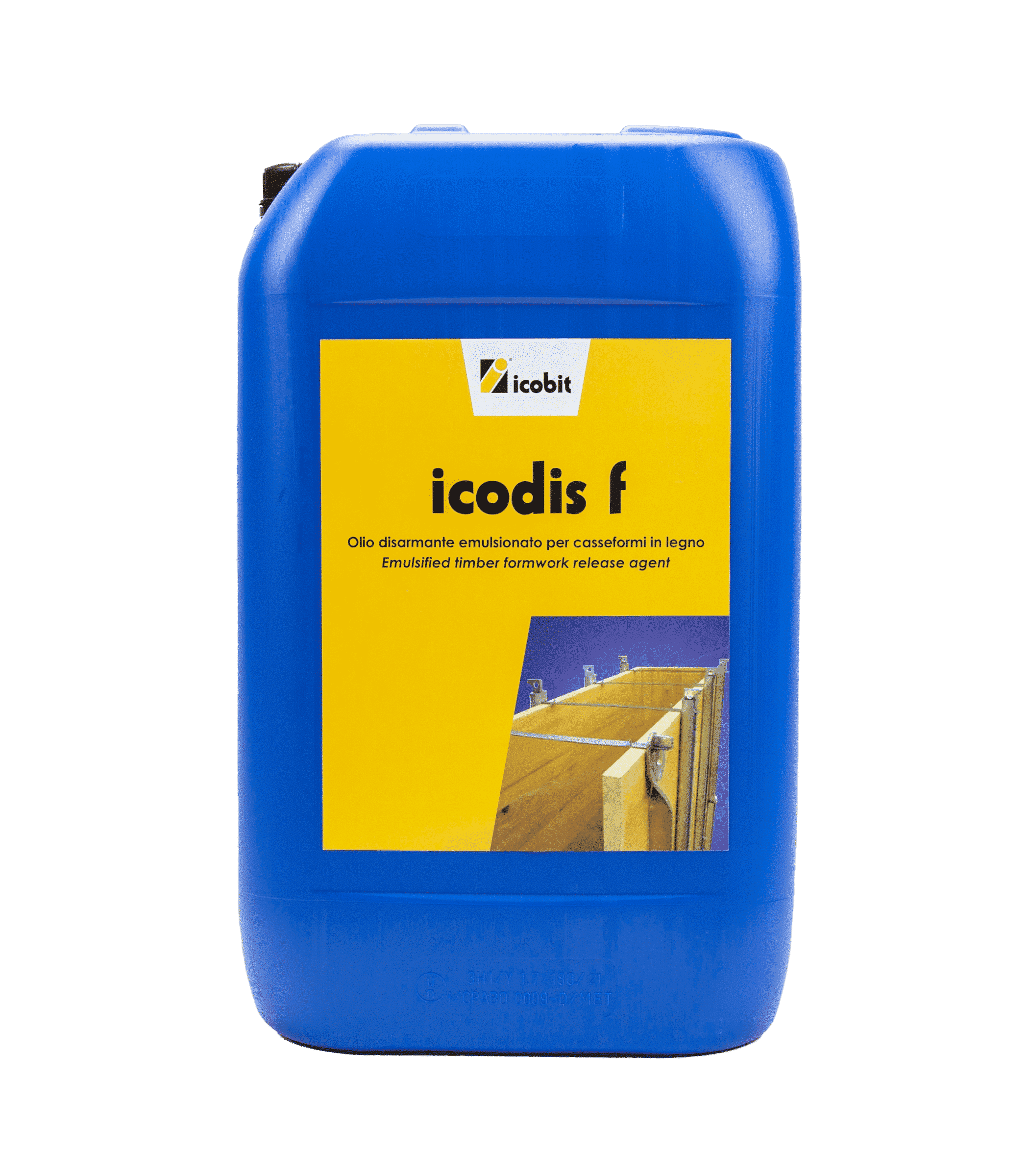 Agent de démoulage émulsifié pour le décoffrage des coffrages en bois ICODIS F - Bidon de 4 kg - 3