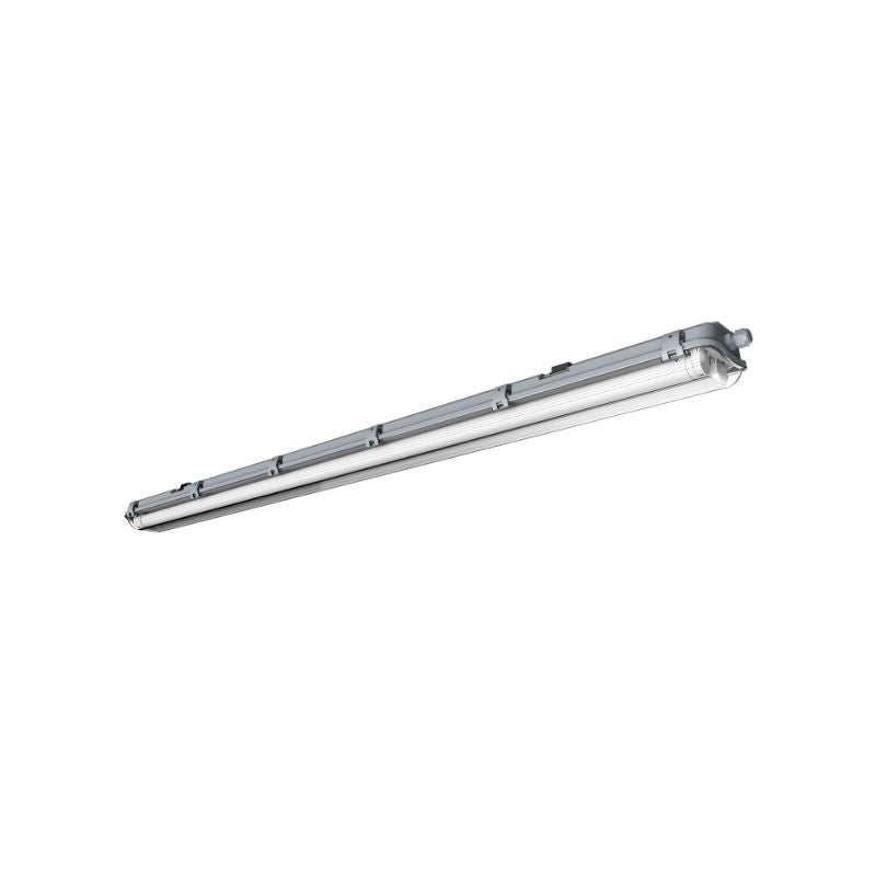 Pack de 6 - Kit de Réglette LED IP65 + 2 Tube Néon LED 120cm T8 18W - Blanc Froid 6000K - 8000K - SILUMEN - 6