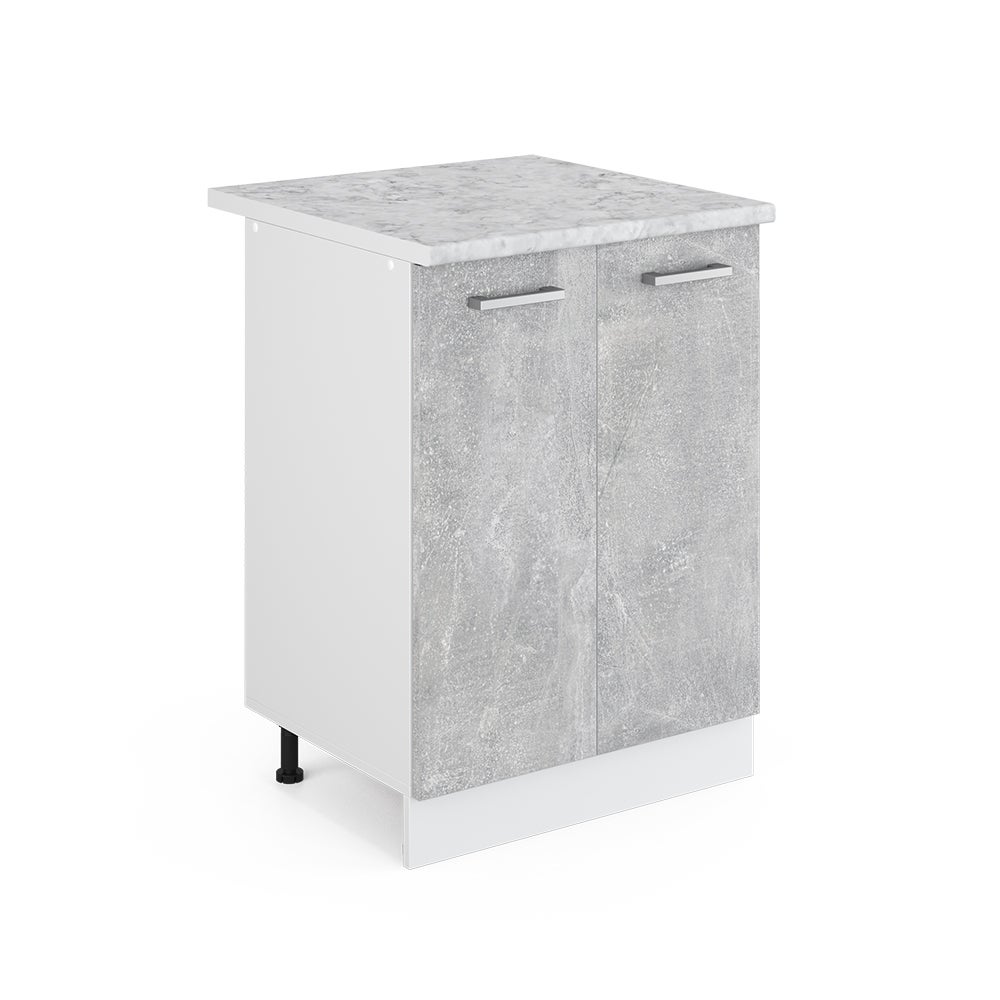 Vicco Szafki kuchenne R-Line, Beton, 60 cm , BP Marmur