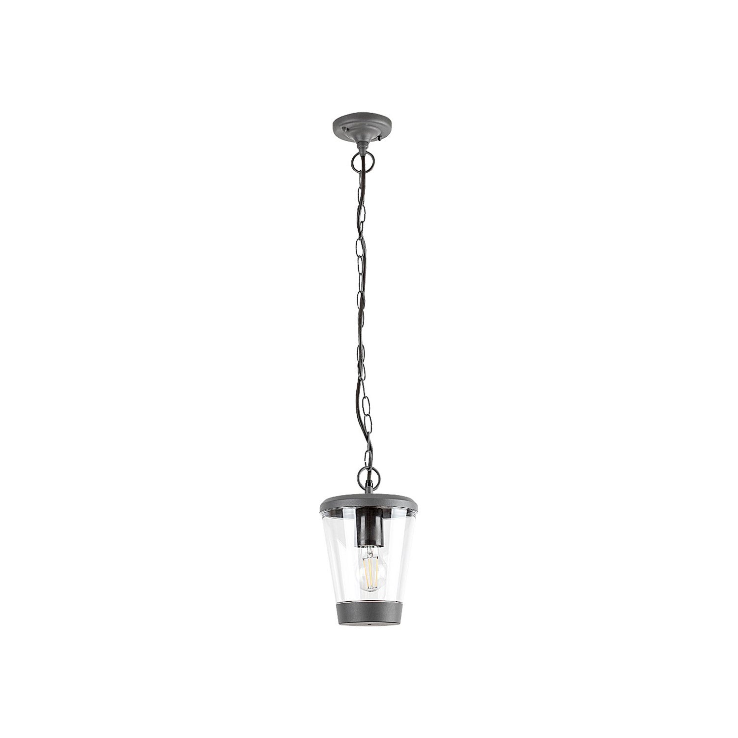 Lampa sufitowa zewnętrzna Savano antracytowo-przezroczysty 1xE27x40W wym:85x16x16cm IP44 Rabalux