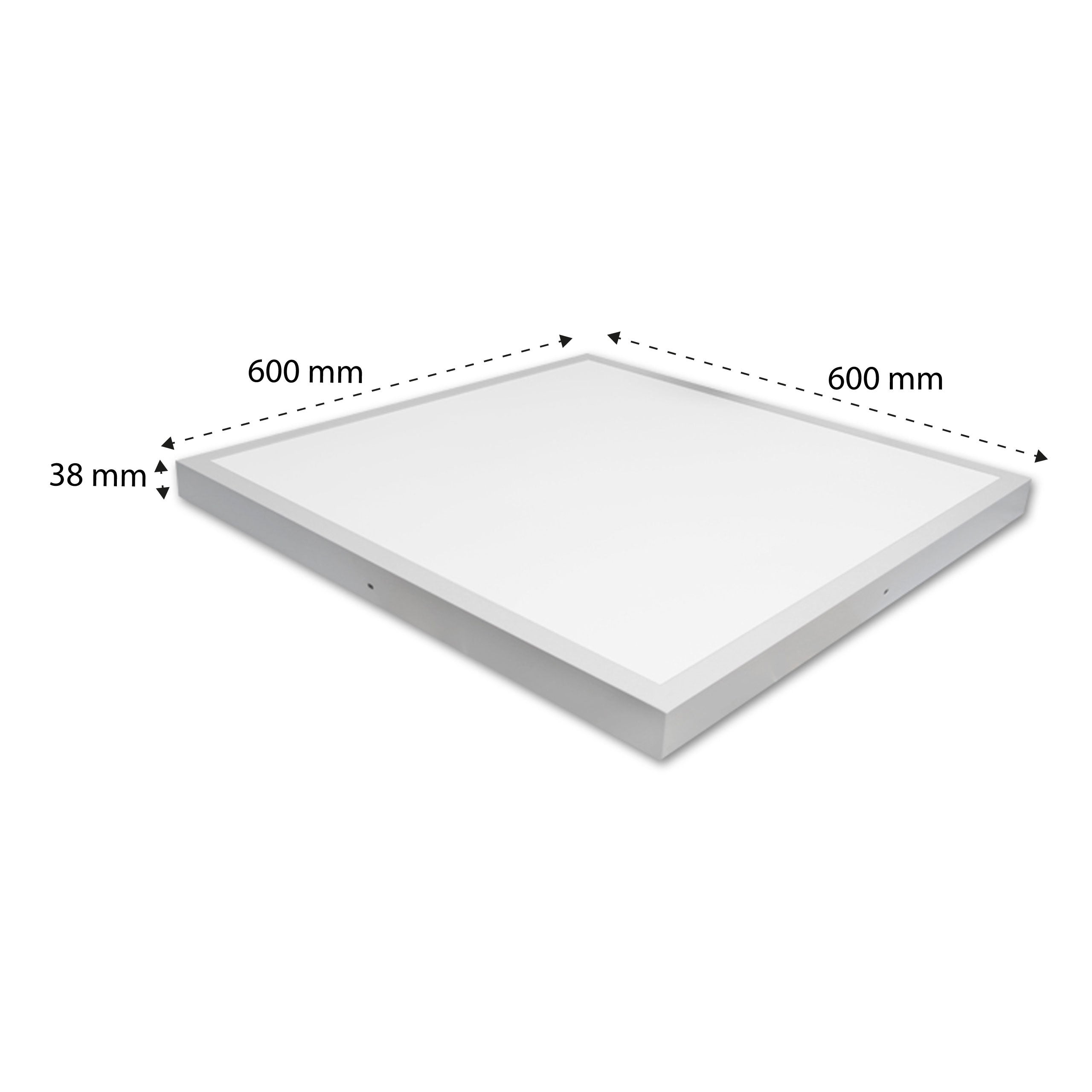 Panel sufitowy LED 60x60cm 40W IP20 4500K neutralna biel natynkowy nastropowy MasterLED - 4