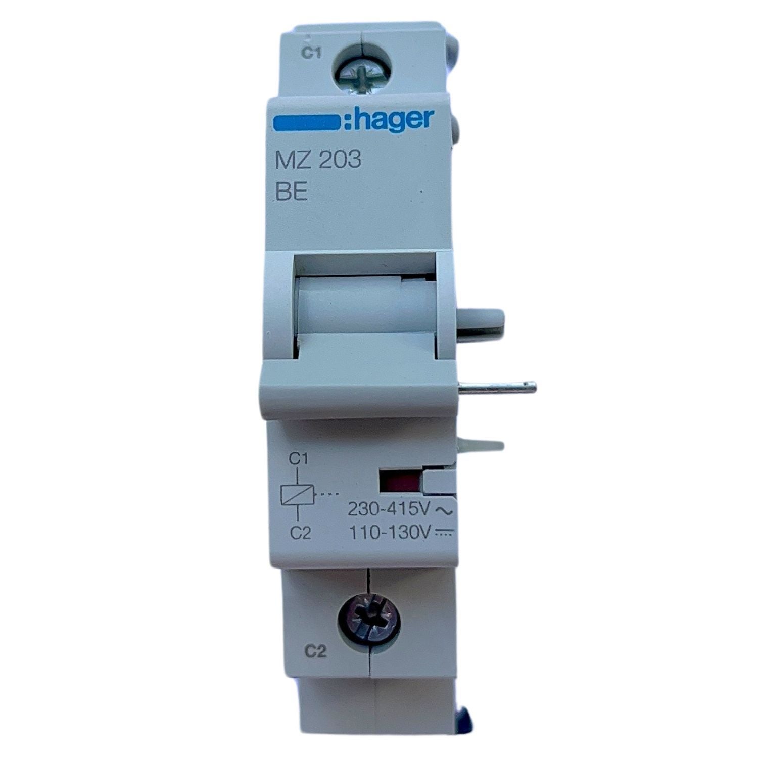 Hager - Bobine émission 230-415V AC courbe C 110-130V DC - MZ203 - 4