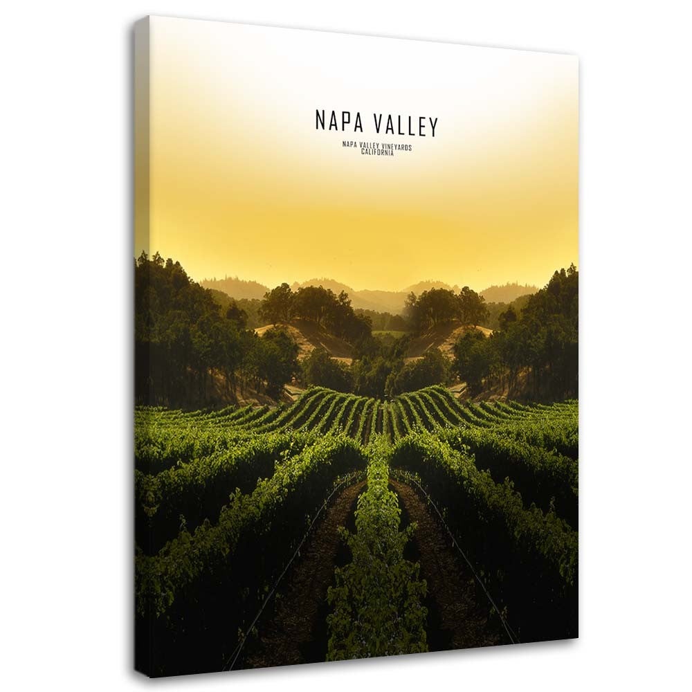 Obraz na płótnie, Napa Valley 70x100