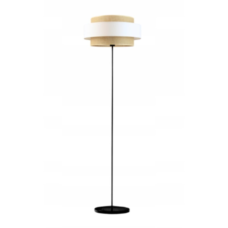 Lampa stojąca podłogowa z abażurem walec 40cm BLUES