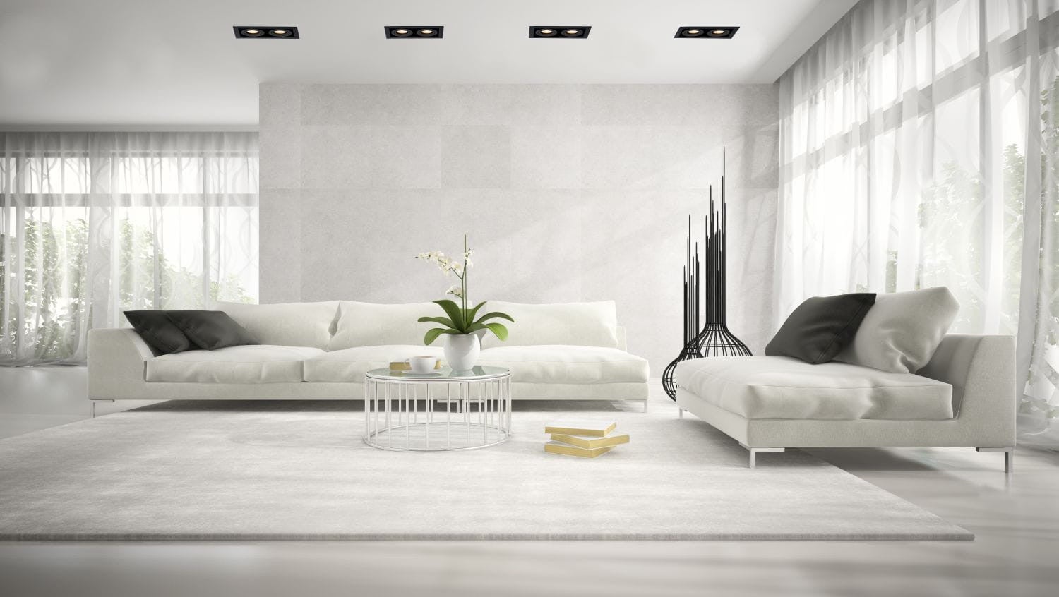 Spot encastrable design 2 lampes Charlie - 4