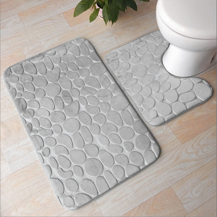 Tapis de sol de toilette antidérapant imprimé léop... – Grandado