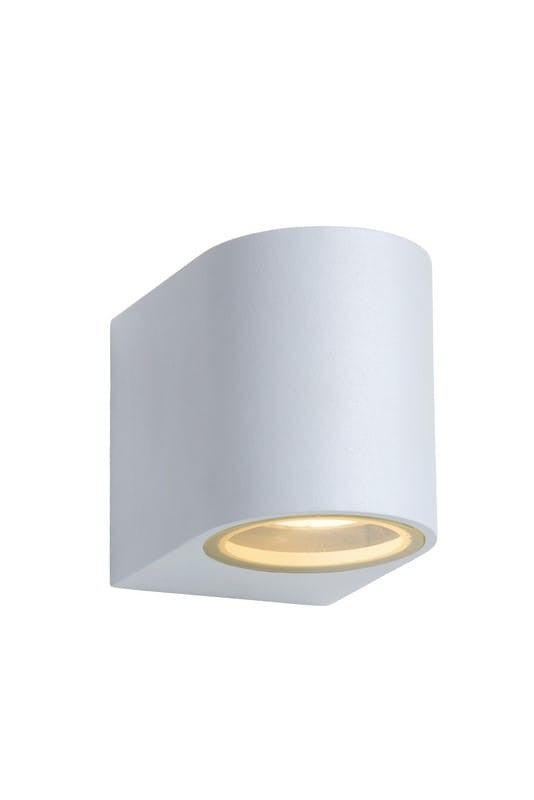 Kinkiet zewnętrzny ZORA biały 1xGU10x5W wym:7,9x9x6,5cm IP44 Lucide