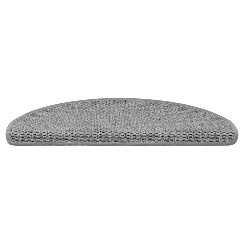 Tapis D'escalier Autocollants 15 Pièces Beige 65x21x4 Cm - Antidérapant Et Doux - Neuf