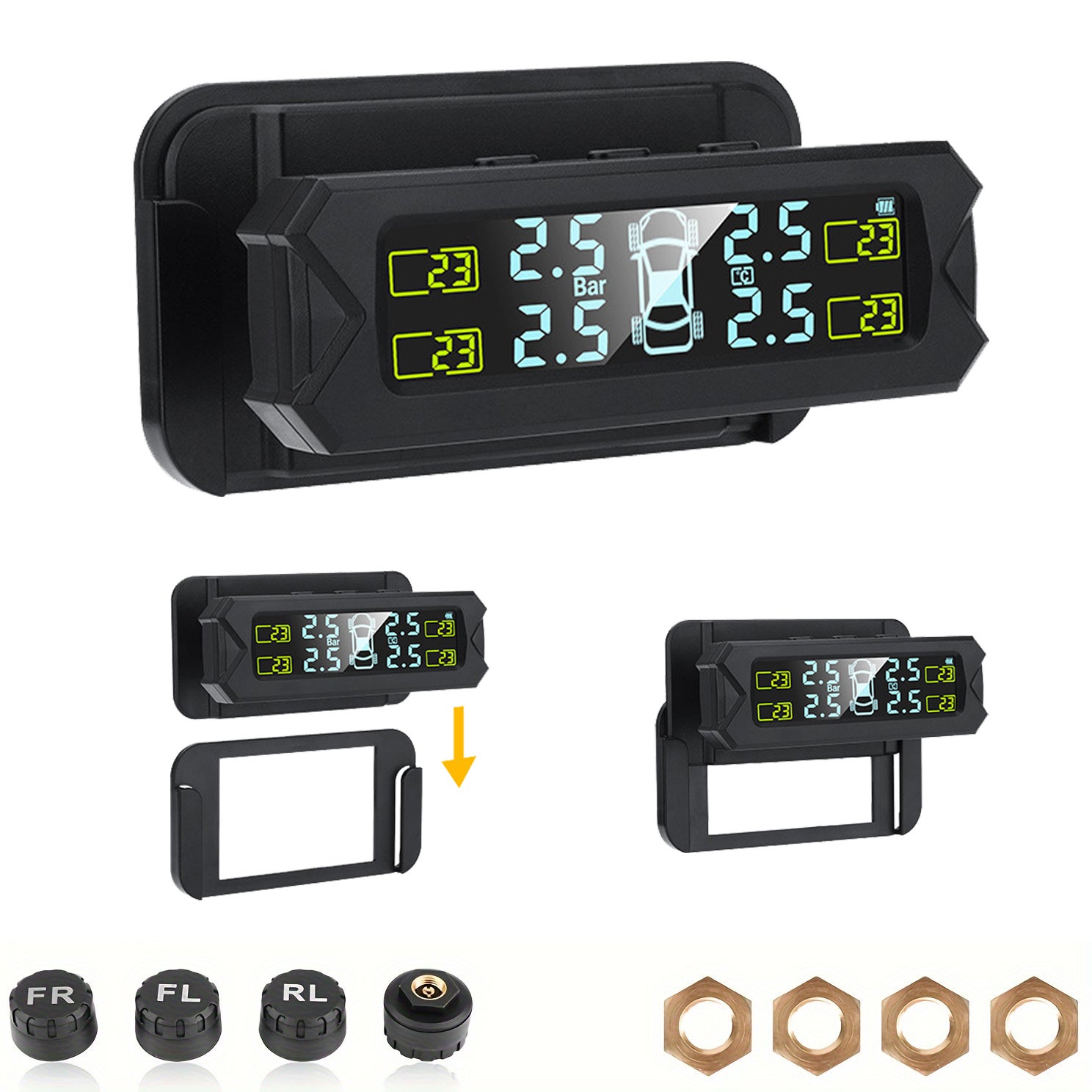Avutrel TPMS Sistema Di Monitoraggio, Della Pressione Degli Pneumatici