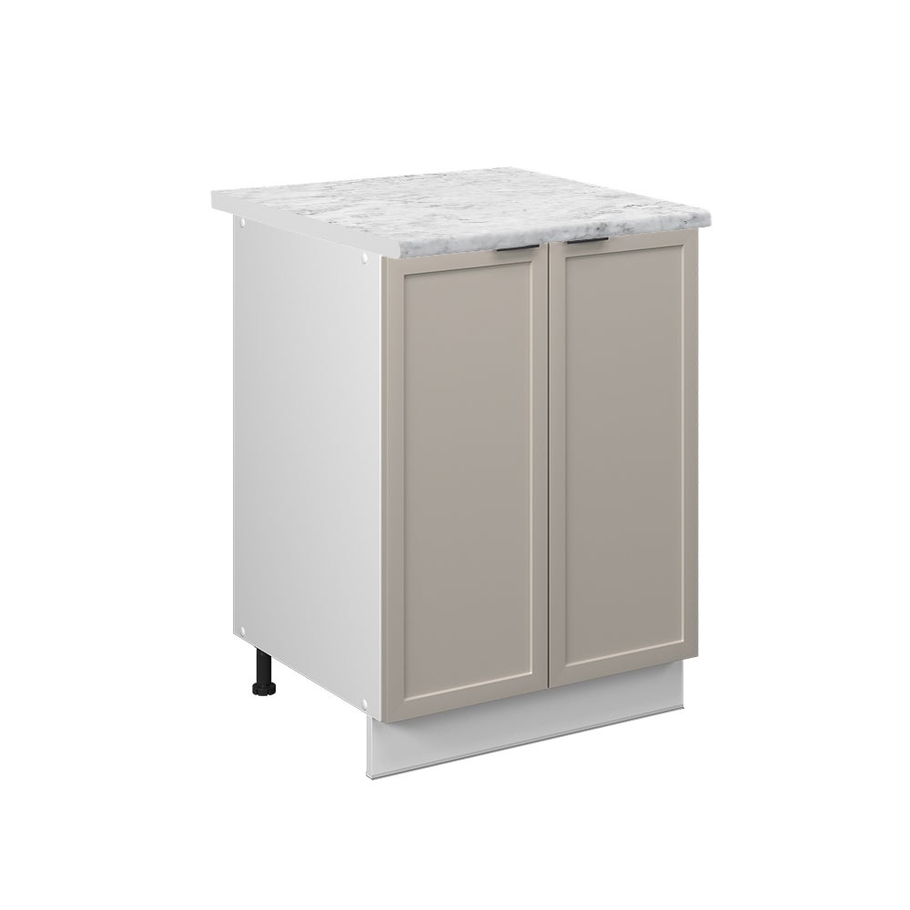 Vicco Szafki kuchenne Fame-Line, GreyBeige, 60 cm , BP Marmur