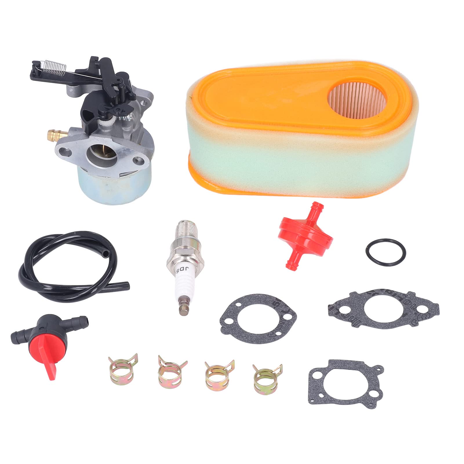 Carburateur Briggs Et Stratton Carburateur Moteur Briggs Stratton - Kit Remplacement Avec Filtre à Air Et Bougie Filtre à Air Moteur 4-7HP