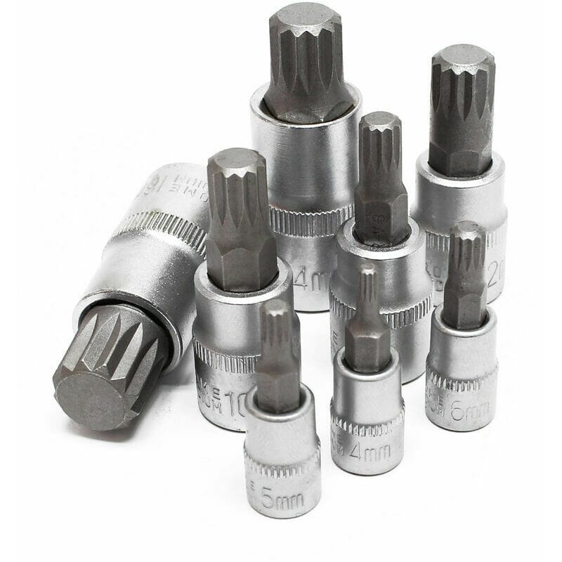 Multi Socket Set 8 pcs M4 - M16 Tools Hand Tools Wrench and Sockets ...