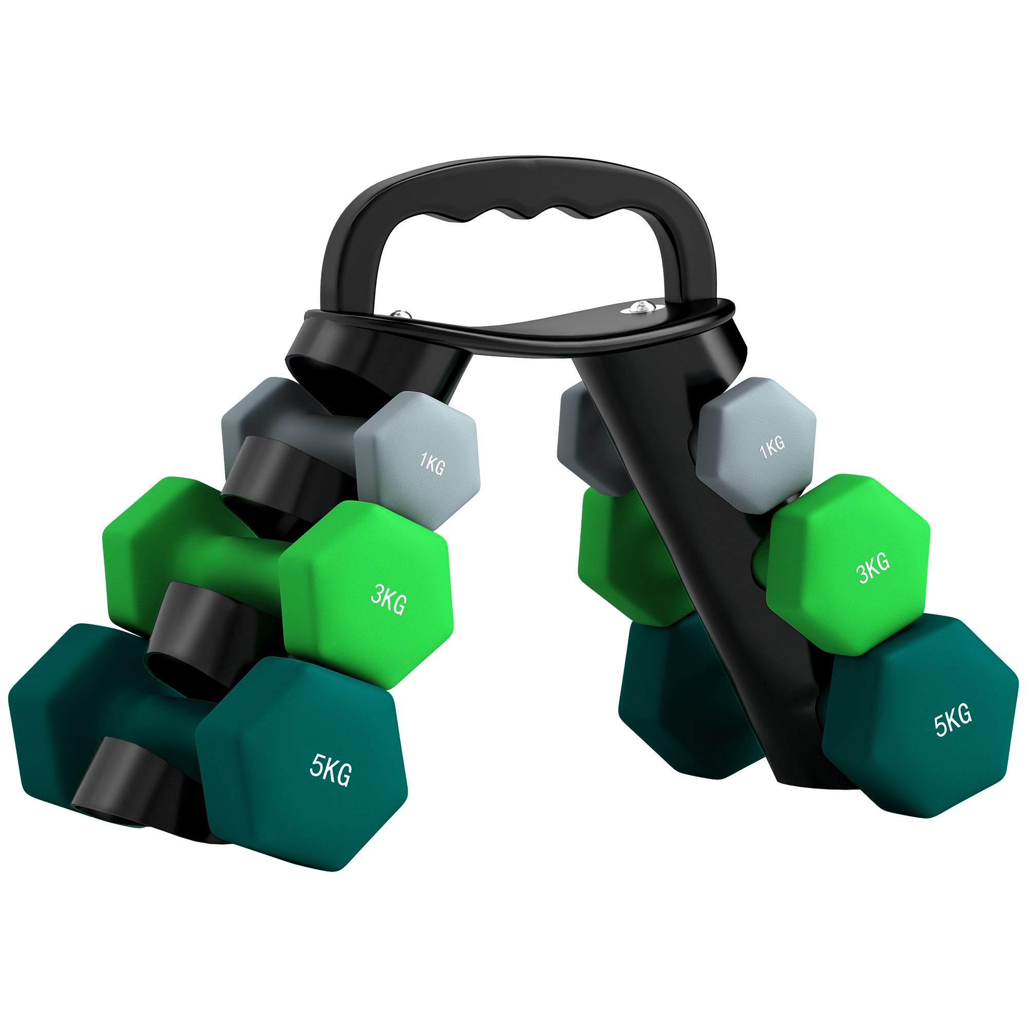 Manubri Selettorizzati Metal 11,3 Kg - Coppia, Pesi Regolabili Per Allenamento Fitness, Palestra Domestica