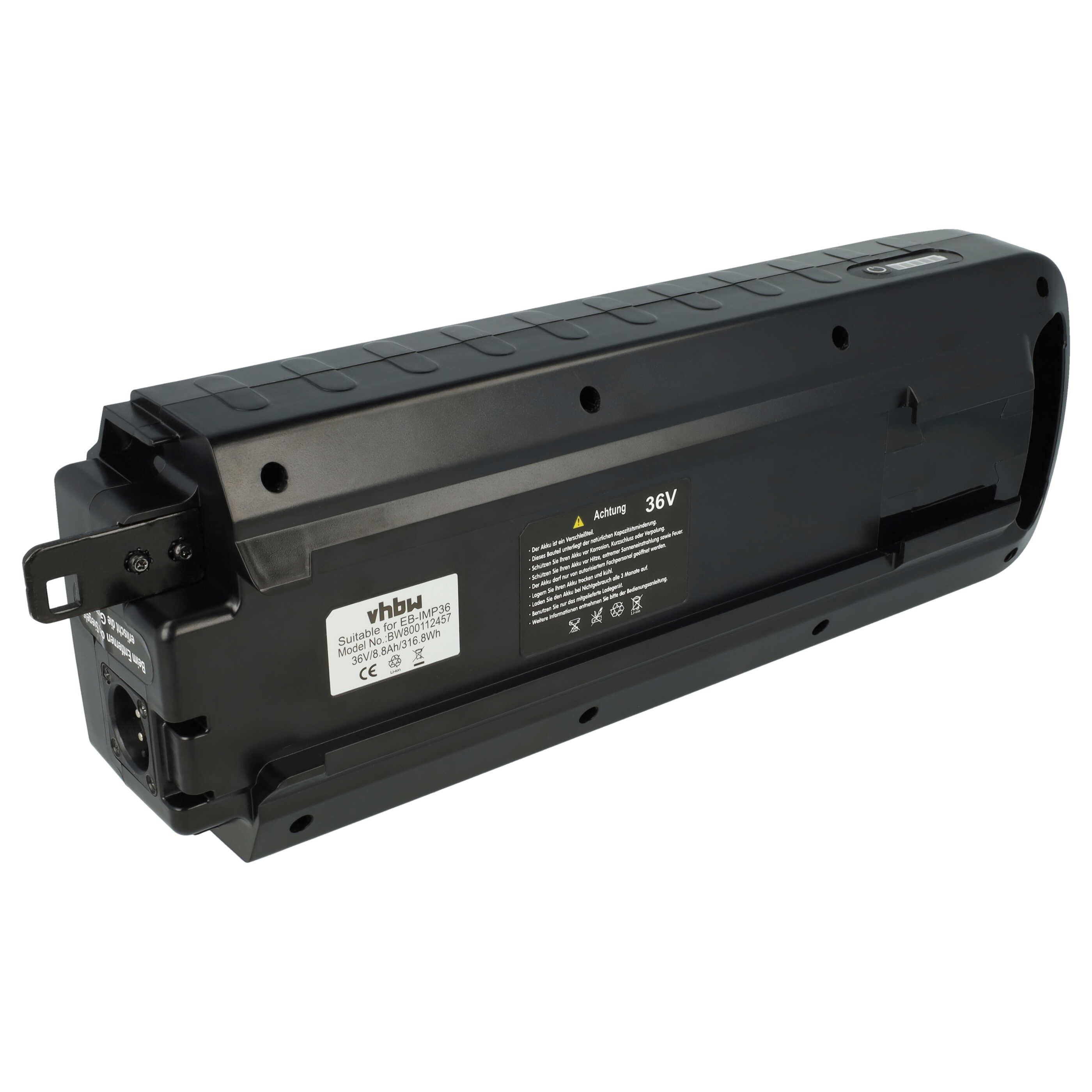 Batterie Vélo électrique Vhbw 36V 8,8Ah Li-ion – Universelle (Prophete, Mifa…) – Avec Chargeur