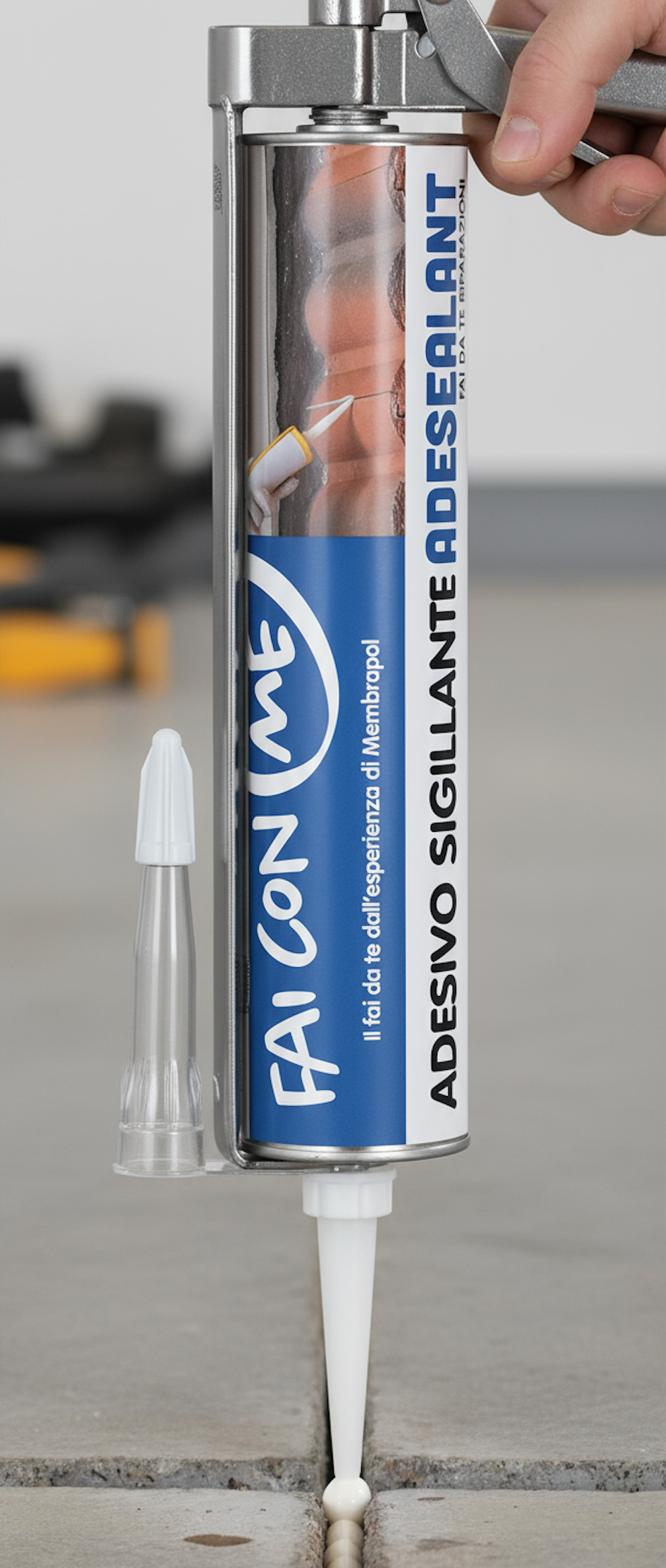 Membrapol Adesealant – 310ml Bianco - Adesivo sigillante – Linea Fai Con Me - 2